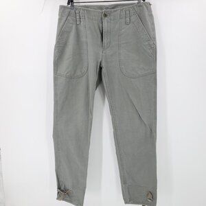 WALLACE & BARNES Pants Mens 33 L30 Heavy Weight Utility Cotton Mid Rise army